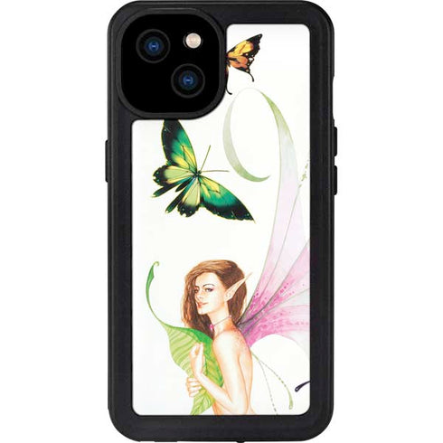 Butterfly Fairy by LA Williams iPhone 15 Plus Waterproof Case